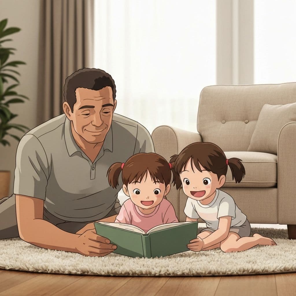 Parent and child sharing a moment with InnerVoice